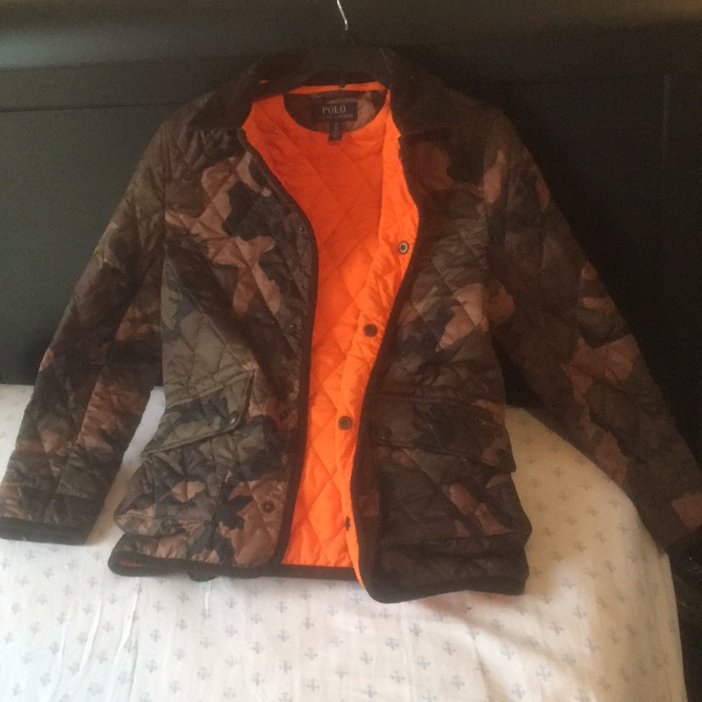 Boys Ralph Lauren Polo Camouflage Jacket